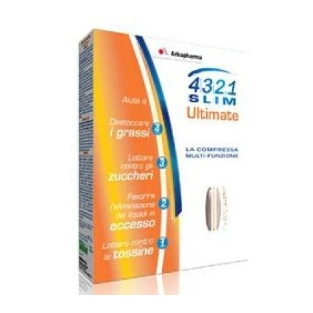 4321 Slim Ultimate 30 Compresse 3 4321 Slim Ultimate 30 Compresse