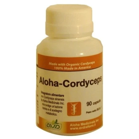 A. V. D. Reform Aloha Cordyceps 90 Capsule Flacone 55,8 G 3 A. V. D. Reform Aloha Cordyceps 90 Capsule Flacone 55,8 G