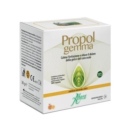 Aboca Societa' Agricola Propolgemma 20 Compresse Orosolubili Adulti 1,50 G 3 Aboca Societa' Agricola Propolgemma 20 Compresse Orosolubili Adulti 1,50 G