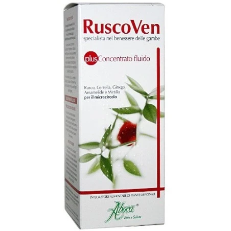 Aboca Societa' Agricola Ruscoven Plus Concentrato Fluido 200 G 3 Aboca Societa' Agricola Ruscoven Plus Concentrato Fluido 200 G