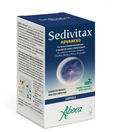 Aboca Societa' Agricola Sedivitax Advanced 30 Capsule 3 Aboca Societa' Agricola Sedivitax Advanced 30 Capsule