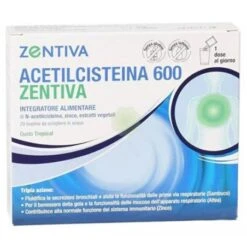 ACETILCISTEINA 600 ZENTIVA 10 BUSTINE