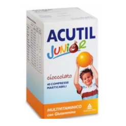 Acutil Multivitaminico Junior Cioccolato 40 Compresse