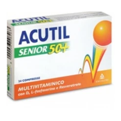 Acutil Multivitaminico Senior 50+24 Compresse