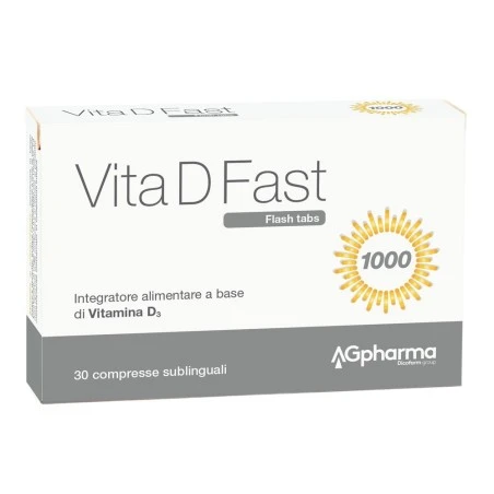 Ag Pharma Vita D Fast 30 Compresse 3 Ag Pharma Vita D Fast 30 Compresse