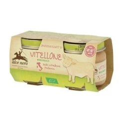Alce Nero Omogeneizzato Di Vitellone Baby Food Bio 2 X 80 G