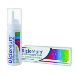 Alfasigma Dicloreum Antinfiammatorio Locale 3% Schiuma Cutanea, Contenitore Sotto Pressione