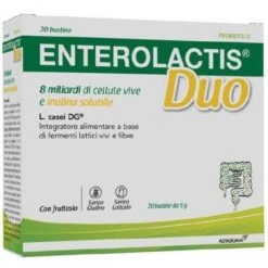 Alfasigma Enterolactis Duo 20 Bustine 5 G