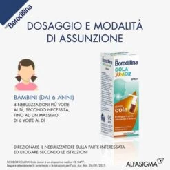 Alfasigma Neoborocillina Gola Junior Spray 20 Ml -Farmacia Point-IT alfasigma neoborocillina gola junior spray 20 ml 2