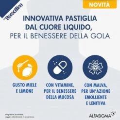 Alfasigma Neoborocillina Propolmiele+ Miele/limone 16 Pastiglie 11 Alfasigma Neoborocillina Propolmiele+ Miele/limone 16 Pastiglie -Farmacia Point-IT alfasigma neoborocillina propolmiele miele limone 16 pastiglie 3