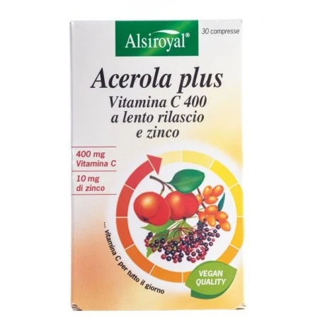 Alsitan Gmbh Acerola 400 Plus 30 Compresse 3 Alsitan Gmbh Acerola 400 Plus 30 Compresse