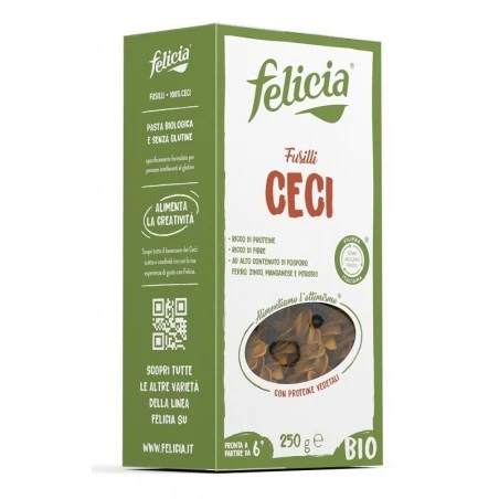 Andriani Felicia Bio Fusilli Ceci 250 G 3 Andriani Felicia Bio Fusilli Ceci 250 G