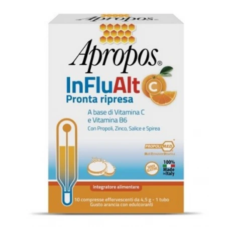 APROPOS INFLUALT C 10 COMPRESSE EFFERVESCENTI 3 APROPOS INFLUALT C 10 COMPRESSE EFFERVESCENTI