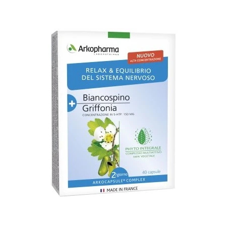 ARKOCAPSULE COMPLEX RELAX 40 CAPSULE 3 ARKOCAPSULE COMPLEX RELAX 40 CAPSULE