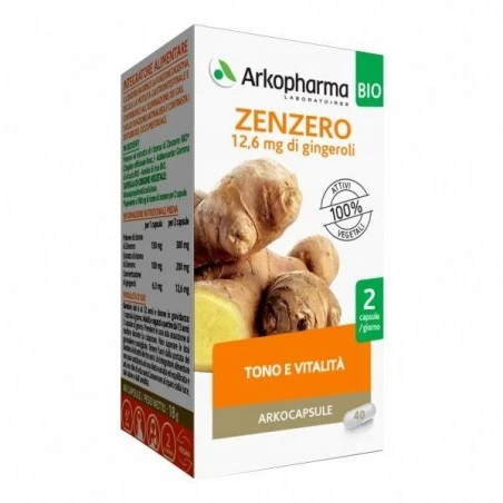 Arkofarm Arko Capsule Zenzero 40 Capsule 3 Arkofarm Arko Capsule Zenzero 40 Capsule