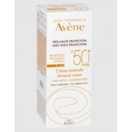Avène Crema Minerale Spf 50+ 50 Ml 3 Avène Crema Minerale Spf 50+ 50 Ml