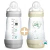 Bamed Baby Italia Mam Biberon Easy Start 260ml Doppia Confezione Neutro -Farmacia Point-IT bamed baby italia mam biberon easy start 260ml doppia confezione neutro