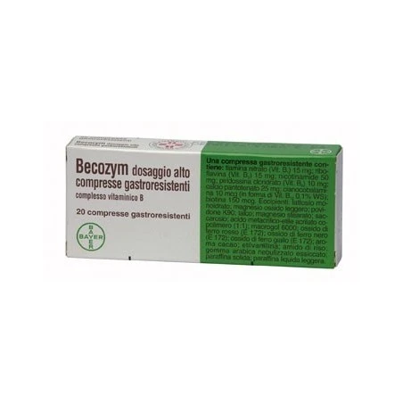 Bayer Becozym Compresse Gastroresistenti 3 Bayer Becozym Compresse Gastroresistenti