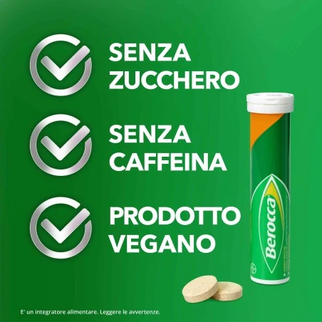 Bayer Berocca Plus 15 Compresse Effervescente 7 Bayer Berocca Plus 15 Compresse Effervescente - immagine 5