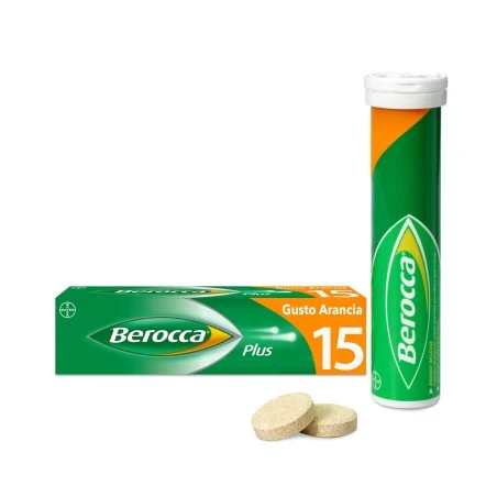 Bayer Berocca Plus 15 Compresse Effervescente 3 Bayer Berocca Plus 15 Compresse Effervescente