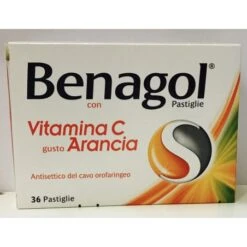 Benagol Vitamina C 36 Pastiglie Arancia