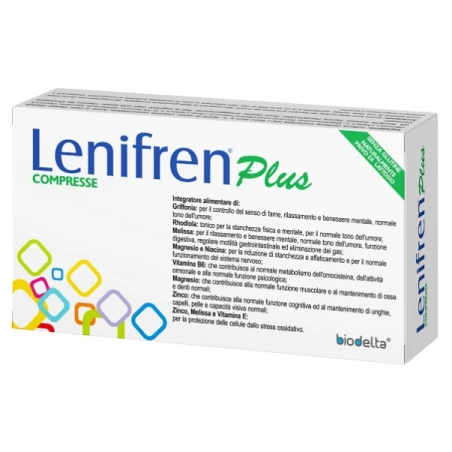Biodelta Lenifren Plus 30 Compresse 3 Biodelta Lenifren Plus 30 Compresse