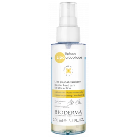 Bioderma Italia Bioderma Biphase Lipo Alcoolique 100 Ml Trattamento Mani Disinfettante E Protettivo 3 Bioderma Italia Bioderma Biphase Lipo Alcoolique 100 Ml Trattamento Mani Disinfettante E Protettivo
