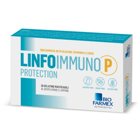 Biofarmex Linfoimmuno P Protection 30 Gelatine 3 Biofarmex Linfoimmuno P Protection 30 Gelatine