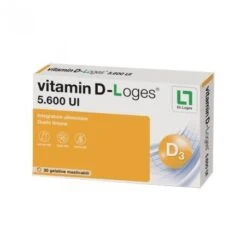 Biofarmex Vitamin D-loges 30 Gelatine Masticabili Gusto Limone 42 G