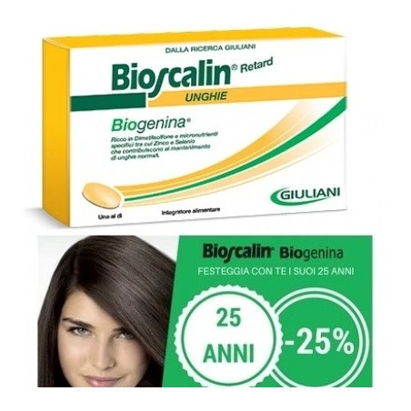 Bioscalin Unghie Compresse Anniversario 30 Compresse 3 Bioscalin Unghie Compresse Anniversario 30 Compresse