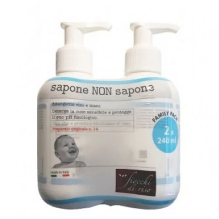 BIPACK SAPONE NON SAPONE 240ml X 2 3 BIPACK SAPONE NON SAPONE 240ml X 2