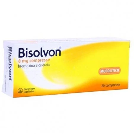 BISOLVON 20 COMPRESSE 8 MG 3 BISOLVON 20 COMPRESSE 8 MG
