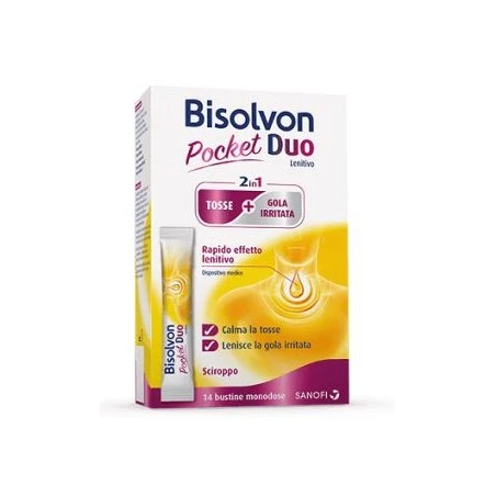BISOLVON DUO POCKET LENITIVO 14BUSTINE 3 BISOLVON DUO POCKET LENITIVO 14BUSTINE