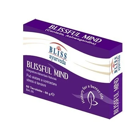 Bliss Ayurveda Italy Blissful Mind 60 Compresse 3 Bliss Ayurveda Italy Blissful Mind 60 Compresse