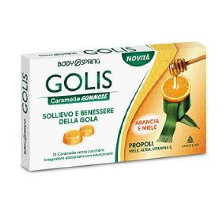 Body Spring Golis Caramelle Arancia/miele 15 Pezzi 3 Body Spring Golis Caramelle Arancia/miele 15 Pezzi