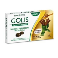 Body Spring Golis Caramelle Liquirizia/miele 15 Pezzi