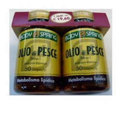 Body Spring Olio Di Pesce Omega 3 Confezione Bipack