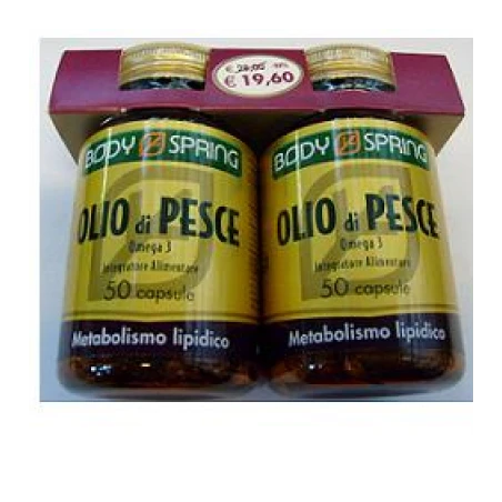 Body Spring Olio Di Pesce Omega 3 Confezione Bipack 3 Body Spring Olio Di Pesce Omega 3 Confezione Bipack