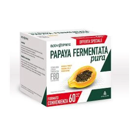 Body Spring Papaya Fermentata Pura 60 Bustine 3 Body Spring Papaya Fermentata Pura 60 Bustine