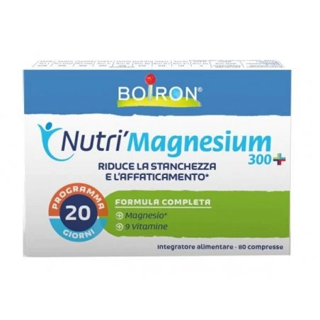 Boiron Nutri'magnesium 300+ 80 Compresse 3 Boiron Nutri'magnesium 300+ 80 Compresse