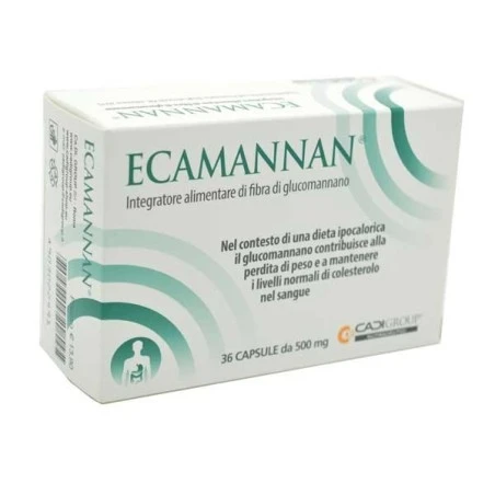 Ca. Di. Group Ecamannan 36 Capsule 500 Mg 3 Ca. Di. Group Ecamannan 36 Capsule 500 Mg