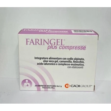 Ca. Di. Group Faringel Plus 20 Compresse Masticabili 3 Ca. Di. Group Faringel Plus 20 Compresse Masticabili