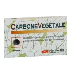Carbone Vegetale Pool Pharma 40 Compresse