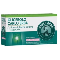 Carlo Erba Prima Infanzia 12 Supposte Glicerina 900mg