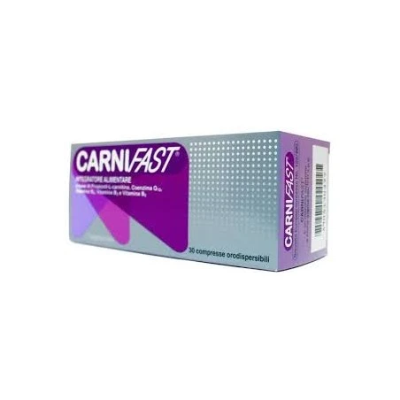 CARNIFAST 30 COMPRESSE ORO DISPERSIBILI 3 CARNIFAST 30 COMPRESSE ORO DISPERSIBILI