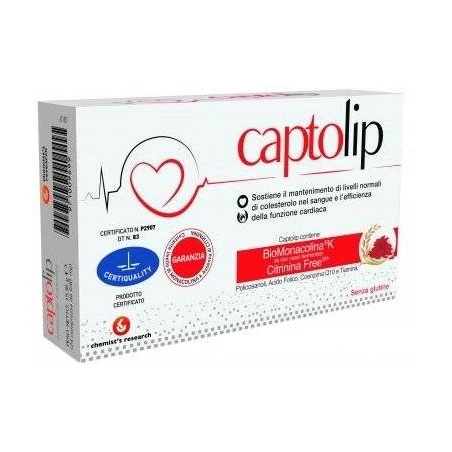 Chemist's Research Captolip 24 Compresse 3 Chemist's Research Captolip 24 Compresse