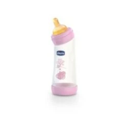 Chicco Biberon Angolato Pp Girl 250 Ml Normale Caucciu