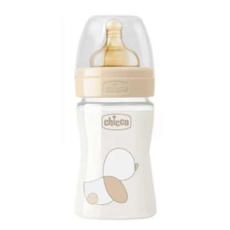 CHICCO BIBERON ORIGINAL TOUCH VETRO 1 FLACONE UNISEX CAUCCIU' 0+ 150 ML 3 CHICCO BIBERON ORIGINAL TOUCH VETRO 1 FLACONE UNISEX CAUCCIU' 0+ 150 ML