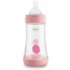 CHICCO BIBERON PERFECT 5 GIRL 240 ML IN SILICONE 2 FORI -Farmacia Point-IT chicco biberon perfect 5 girl 240 ml in silicone 2 fori