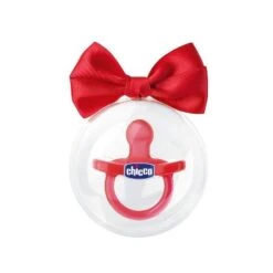 Chicco Gommotto Physio Rosso Silicone 6-12 Mesi 1 Pezzo
